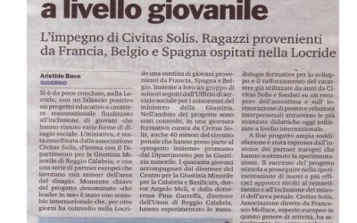 UN IMPEGNO CONCRETO PER SUPERARE LE FORME DI DISAGIO SOCIALE A LIVELLO GIOVANILE