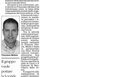 Civitas Solis chiude il 2012 e si proietta su nuovi progetti