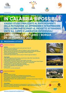 in Calabria è possibile poster evento Catanzaro San Florio Borgia